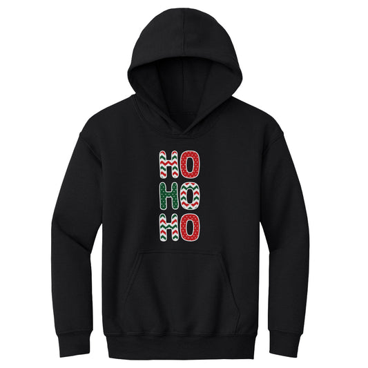 Christmas HO HO HO Stacked WHT
