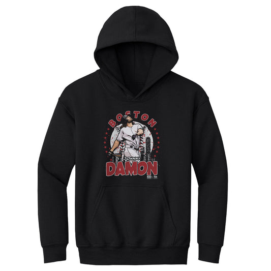 Johnny Damon Boston Gritty WHT