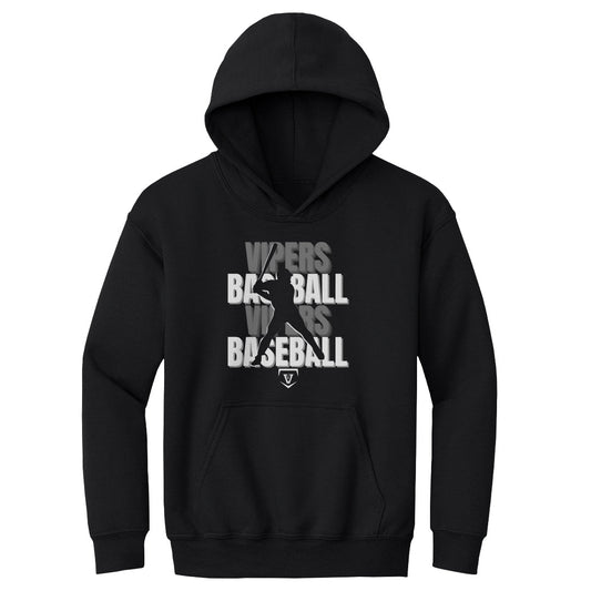 Vandegrift Crown Trio Baseball Silhouette WHT