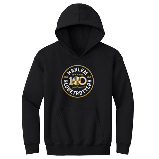 Harlem Globetrotters 100 Years Circle WHT