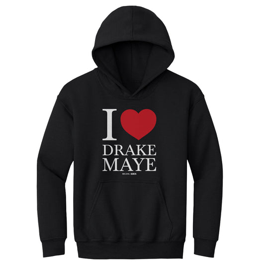 Drake Maye New England I Heart WHT