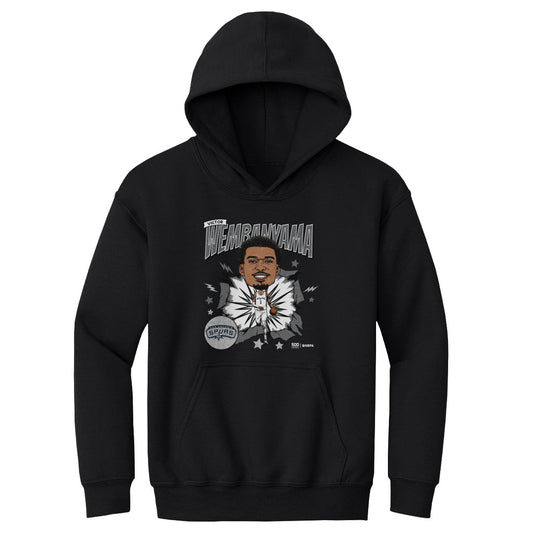 Victor Wembanyama San Antonio Spurs Caricature WHT