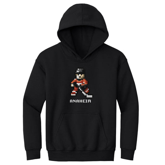 Anaheim Hockey 8-bit WHT