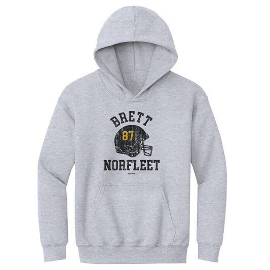 Brett Norfleet College Helmet Font