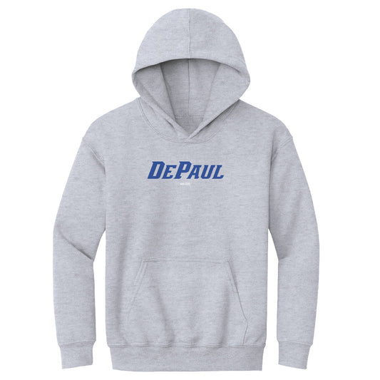 DePaul Blue Demons Wordmark Royal WHT