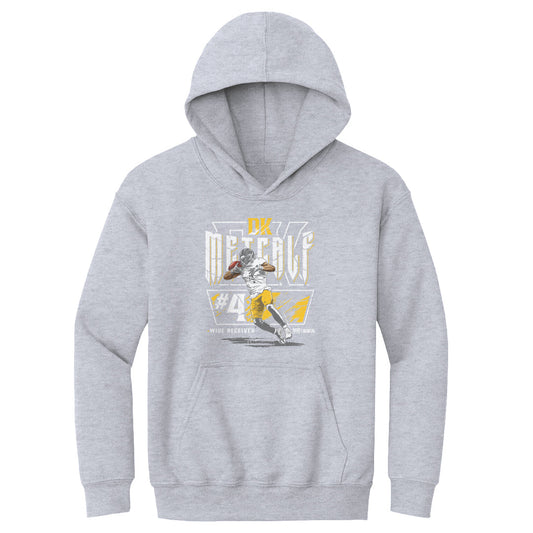 DK Metcalf Pittsburgh Shoulder Catch WHT