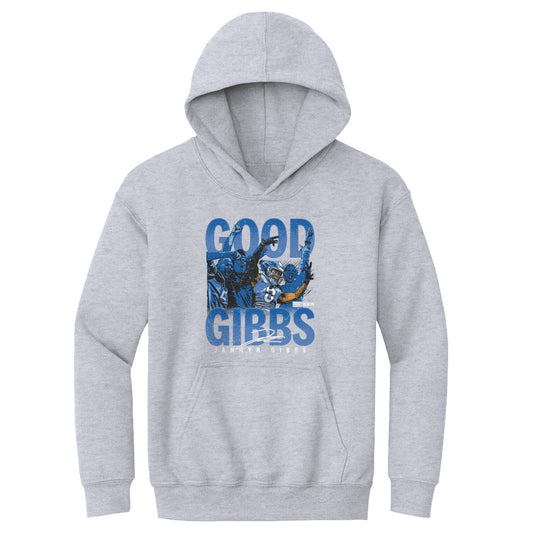 Jahmyr Gibbs Detroit Crowd Celebration WHT