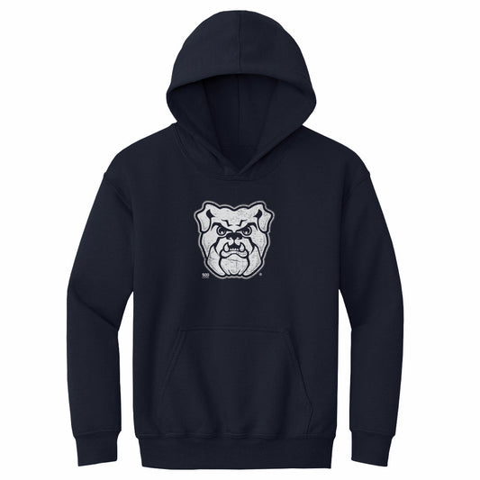 Butler Bulldogs Bulldog Vintage Logo WHT