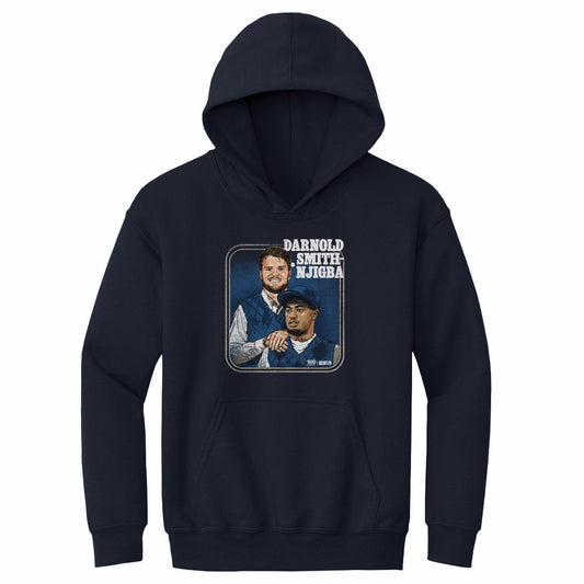 Sam Darnold & Jaxon Smith-Njigba Seattle Step Brothers WHT