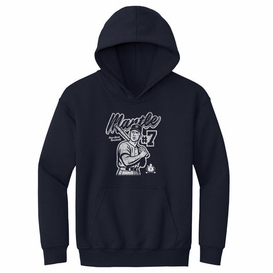 Mickey Mantle New York Y Retro WHT