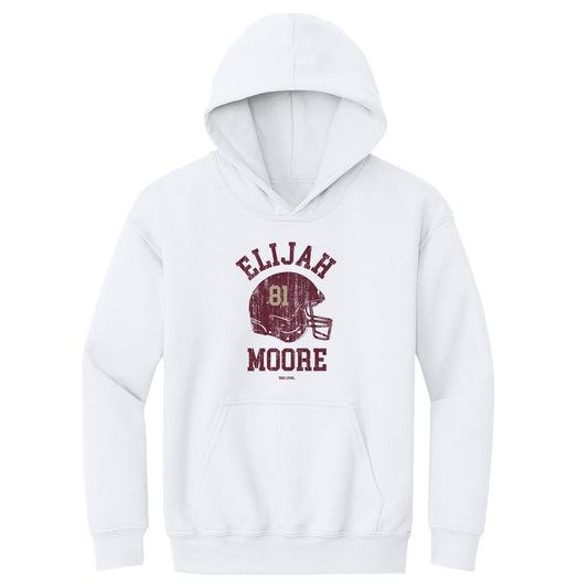 Elijah Moore College Helmet Font