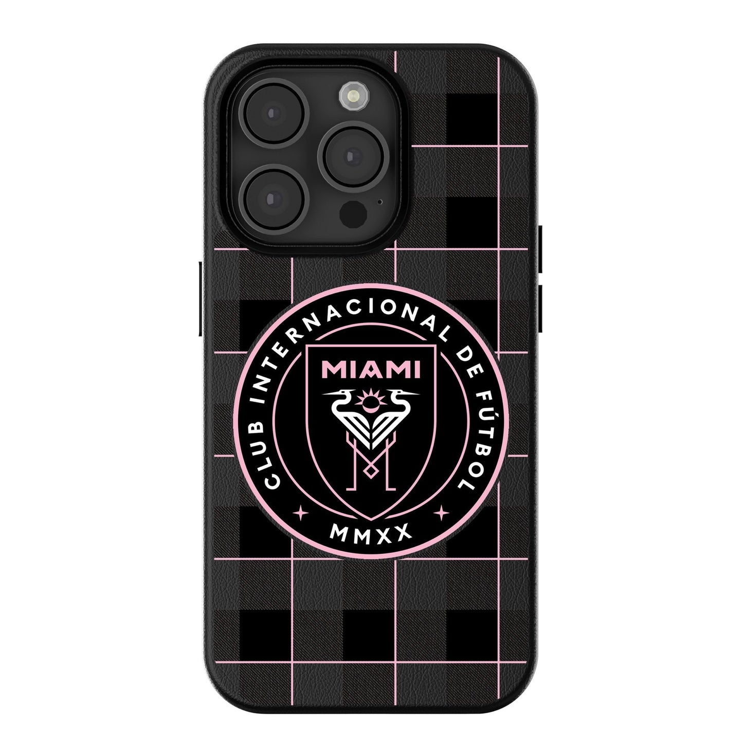 Inter Miami CF  Plaid Magnetic Phone Case