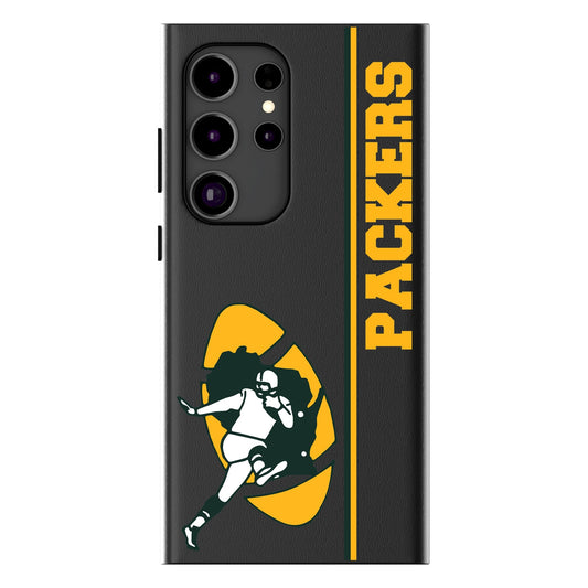 Green Bay Packers Historic Collection Sidebar MagSafe Compatible Phone Case for Samsung Galaxy