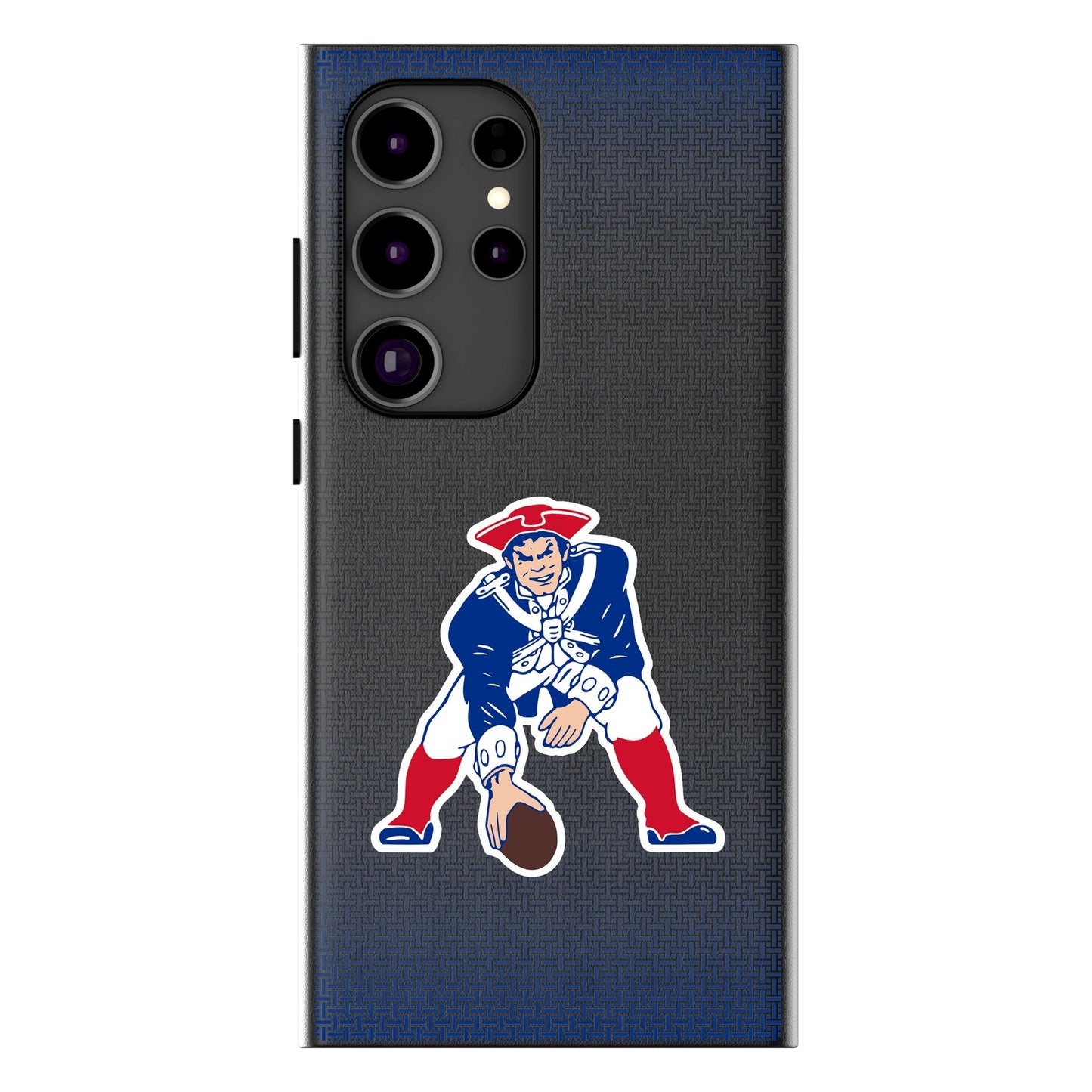 New England Patriots Historic Collection Linen MagSafe Compatible Phone Case for Samsung Galaxy
