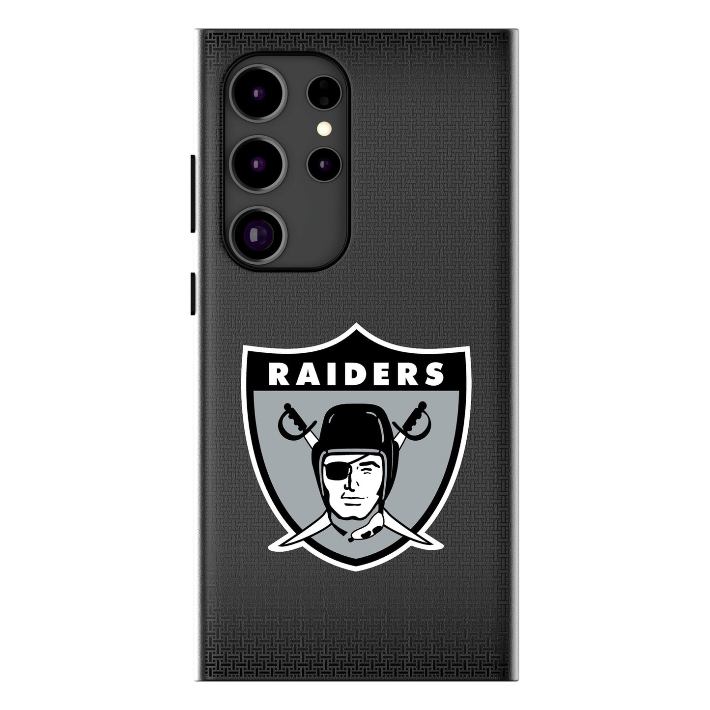 Oakland Raiders 1963 Historic Collection Linen MagSafe Compatible Phone Case for Samsung Galaxy