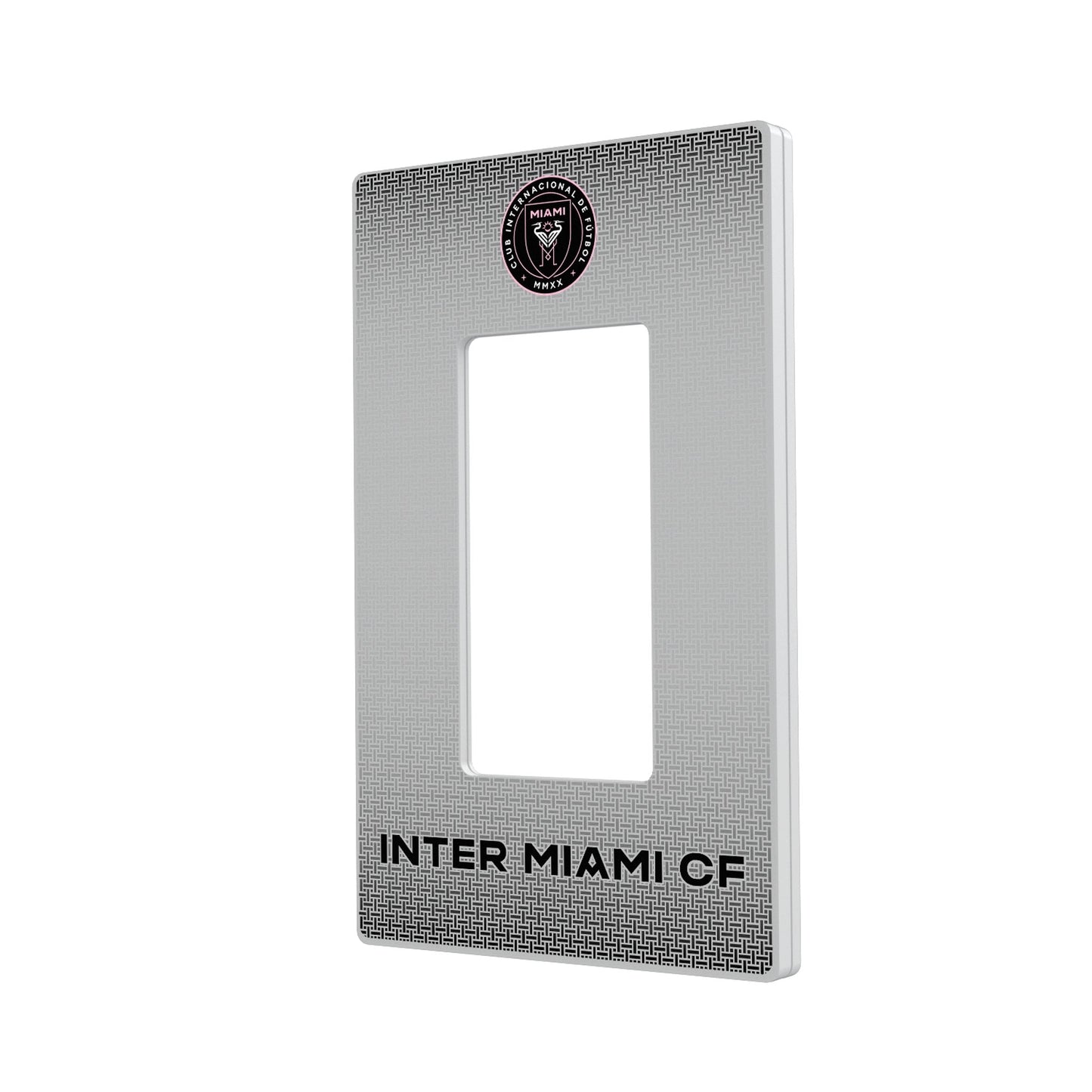 Inter Miami CF Linen Hidden-Screw Light Switch Plate