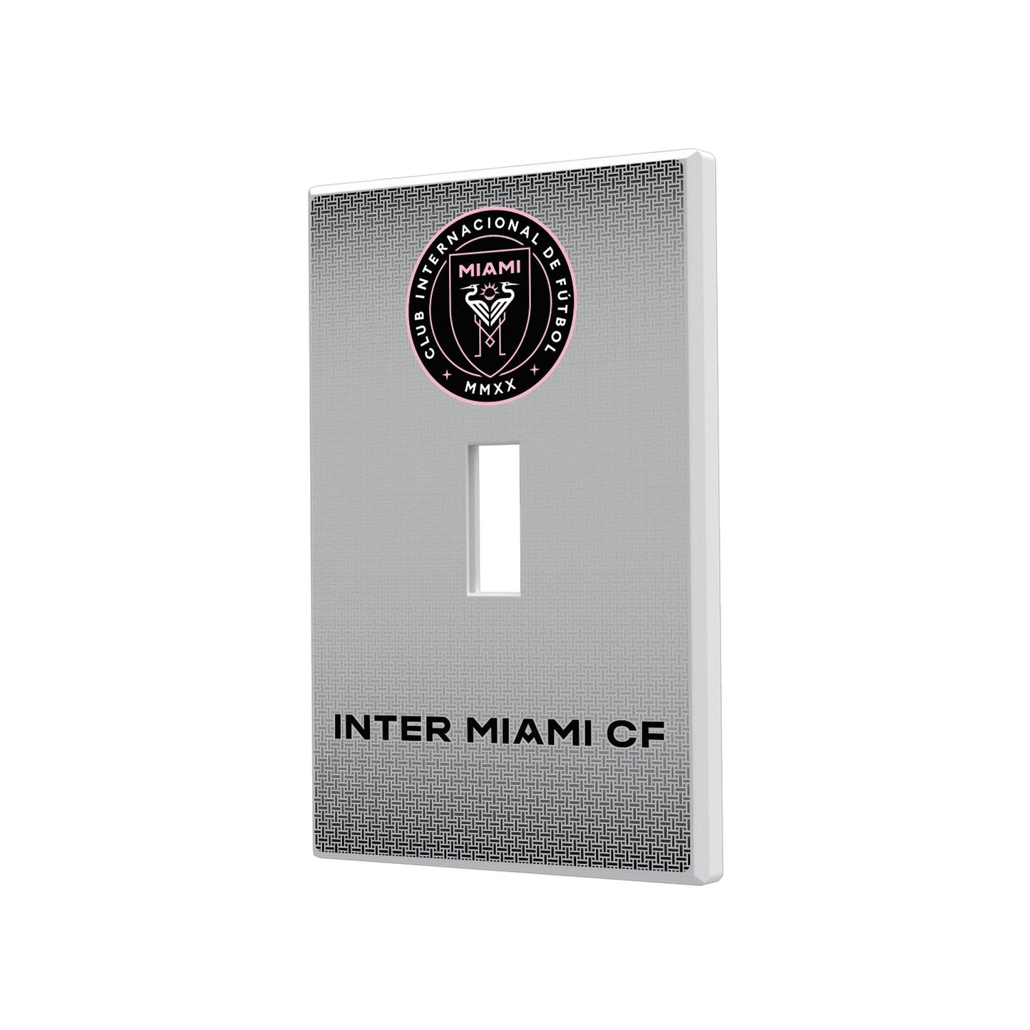 Inter Miami CF Linen Hidden-Screw Light Switch Plate