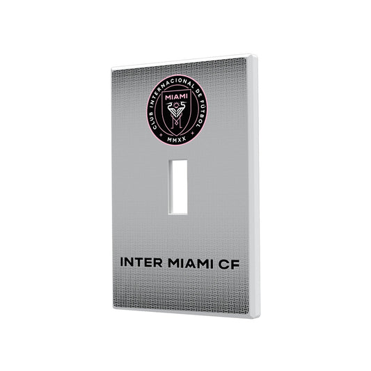Inter Miami CF Linen Hidden-Screw Light Switch Plate