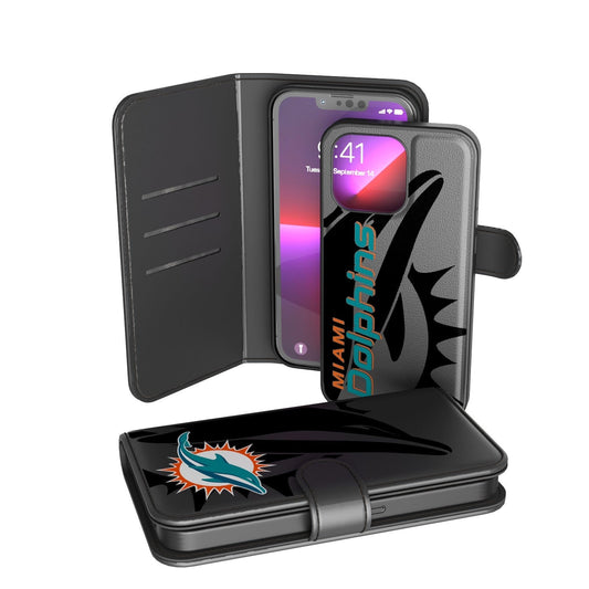Miami Dolphins Tilt Wallet Case
