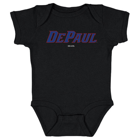 DePaul Blue Demons Wordmark WHT