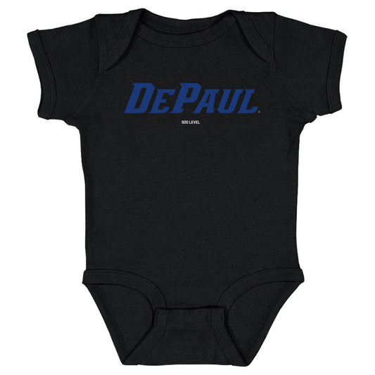DePaul Blue Demons Wordmark Royal WHT