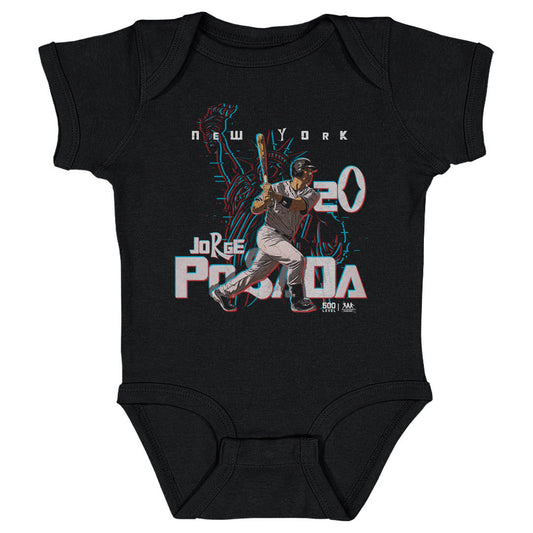 Jorge Posada New York Y 3D Graphic WHT
