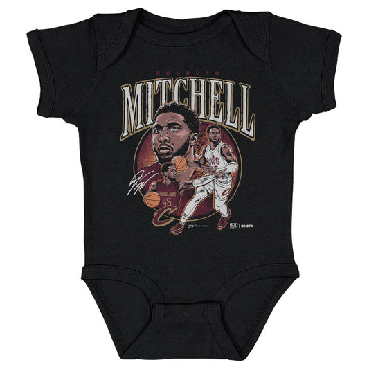 Donovan Mitchell Cleveland Cavaliers Trio WHT