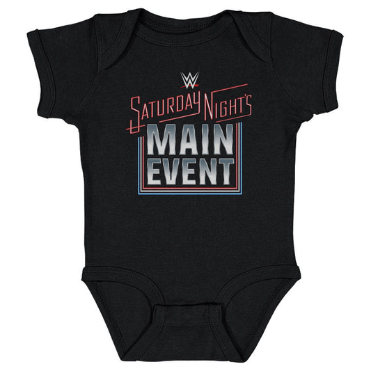 WWE Saturday Night's Main Event 2024 Logo WHT