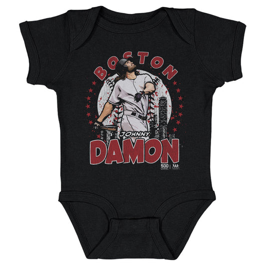Johnny Damon Boston Gritty WHT