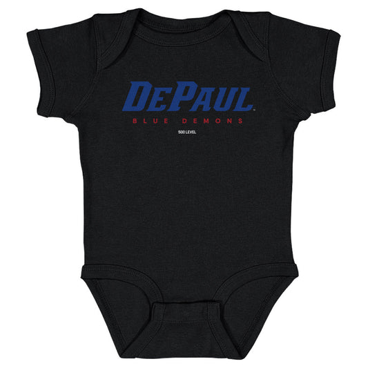 DePaul Blue Demons Wordmark Blue Demons WHT