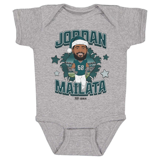 Jordan Mailata Philadelphia Santa Hat WHT