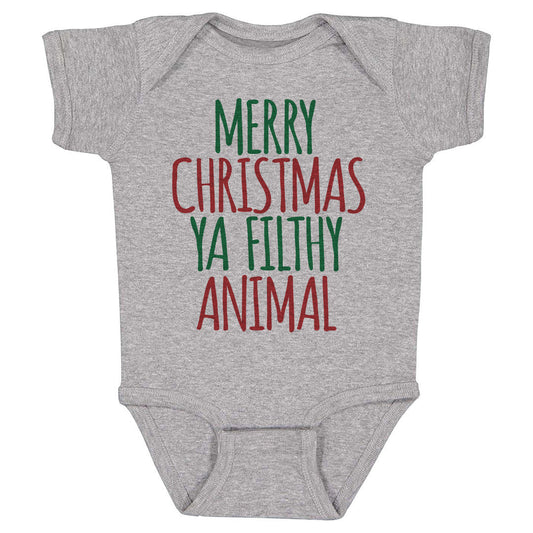 Christmas Merry Christmas Ya Filthy Animal