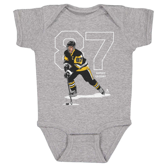 Sidney Crosby Outline W WHT