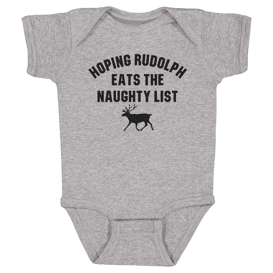 Christmas Hoping Rudolph Eats The Naughty List