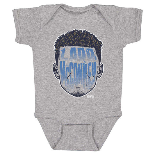 Ladd McConkey Los Angeles C Player Silhouette WHT