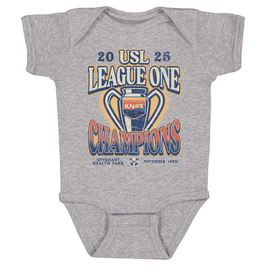 One Knoxville SC 2025 USL League One Final Champions Trophy WHT
