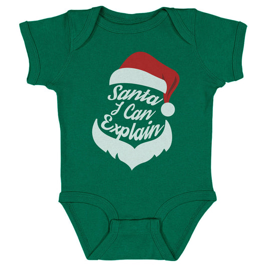 Christmas Santa I Can Explain WHT