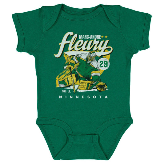 Marc-Andre Fleury Minnesota Retro WHT