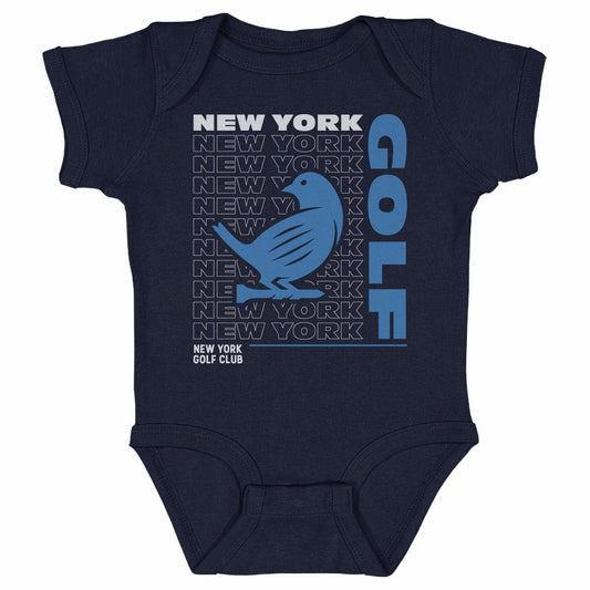 New York Golf Club Repeat Outline WHT