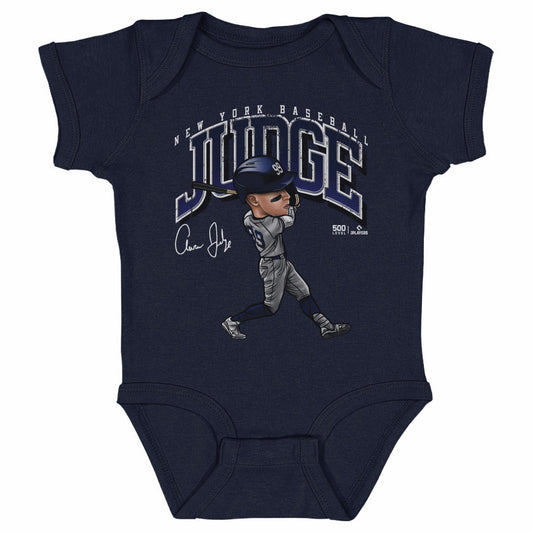 Aaron Judge New York Y Cartoon WHT