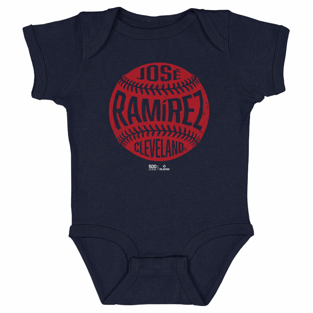 Jose Ramirez Cleveland Vintage Baseball WHT