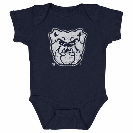 Butler Bulldogs Bulldog Vintage Logo WHT
