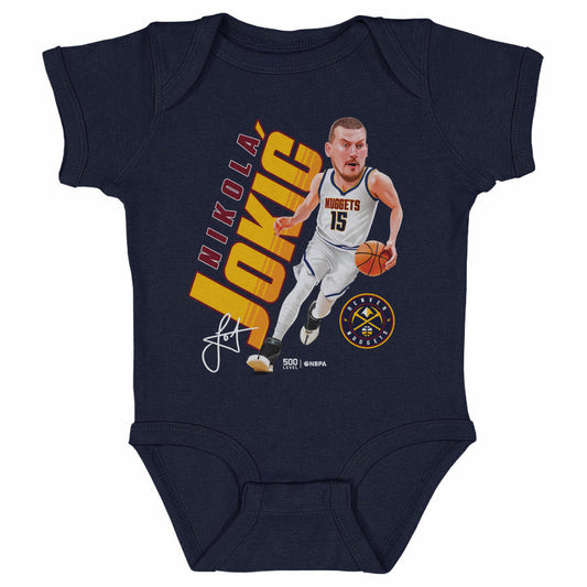 Nikola Jokic Denver Nuggets Caricature WHT