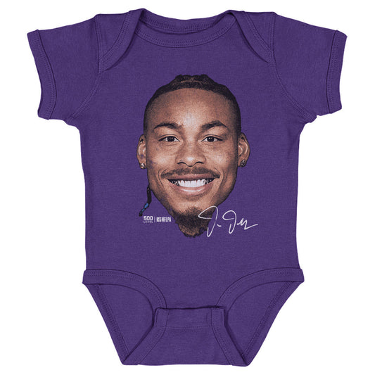 Justin Jefferson Minnesota Vintage Head WHT