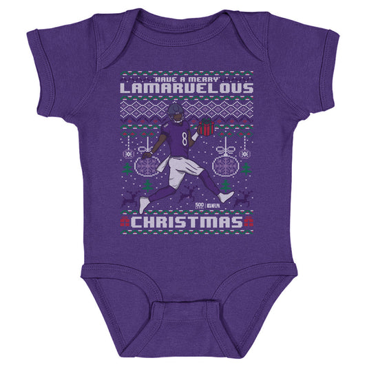 Lamar Jackson Baltimore Ugly Sweater WHT