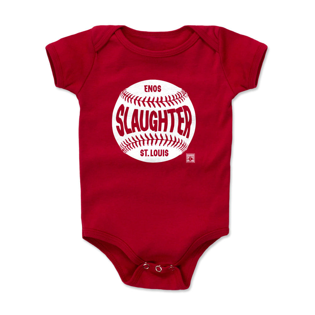 Enos Slaughter St. Louis Baseball WHT