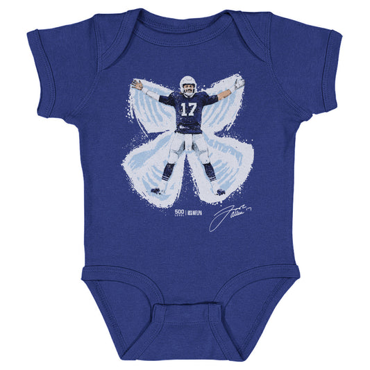 Josh Allen Buffalo Snow Angel WHT