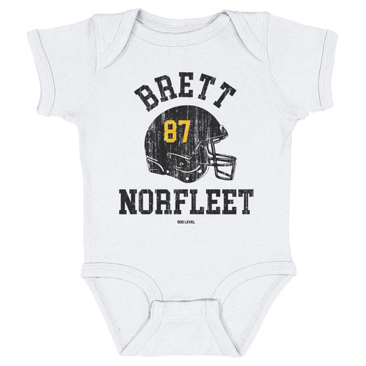 Brett Norfleet College Helmet Font