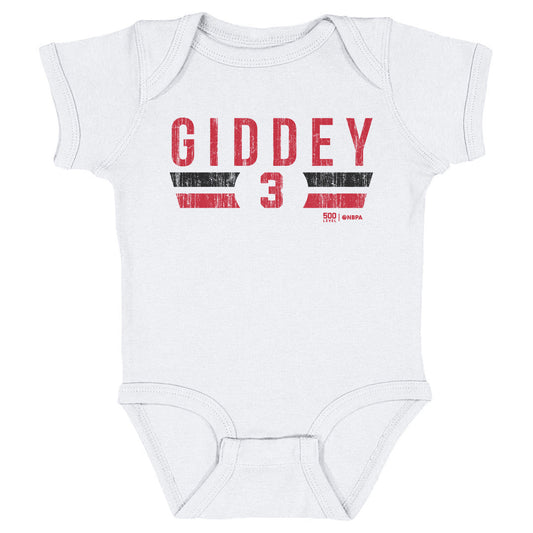 Josh Giddey Chicago Bulls Font