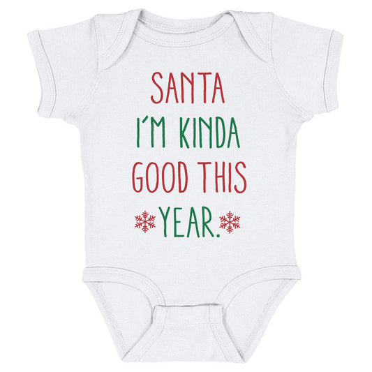 Christmas Santa I'm Kinda Good This Year